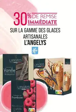 Match 30% de remise immédiate sur la gamme des glaces artisanales l’Angelys offre