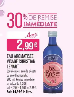Match CHRISTIAN LENART Eau aromatisée visage offre