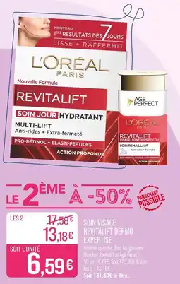 Match L'Oréal Paris Revitalift Soin jour hydratant offre