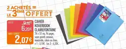 Match CLAIREFONTAINE Cahier koverbook offre