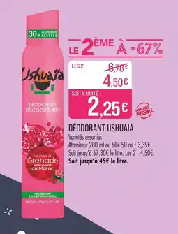 Match Ushuaia Déodorant offre