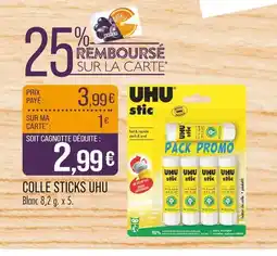 Match UHU Colle sticks UHU offre
