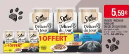 Match Sheba Sachets fraîcheur pour chat Délices du Jour offre