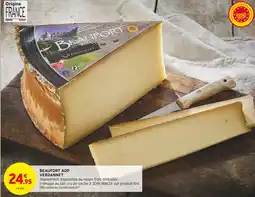 Intermarché VERDANNET Beaufort AOP offre