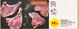 Intermarché JEAN ROZÉ VEAU : CÔTE (PREMIÈRE, FILET) OU CÔTES À GRILLER offre