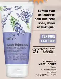 Stanhome Kiotis - gommage au sel corps offre
