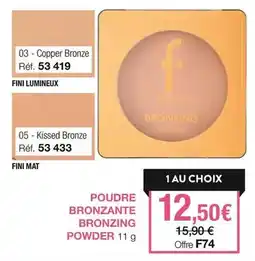 Stanhome Flormar - poudre bronzante bronzing powder offre