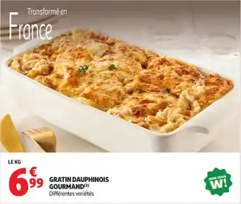 Auchan Supermarché Gratin dauphinois gourmand offre