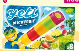 Croque Gel YETI 8 Disco'fruit offre