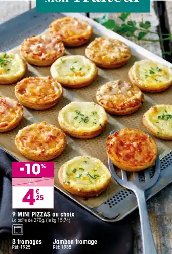 Croque Gel 9 mini pizzas offre