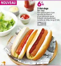 Croque Gel 2 Hot-dogs offre
