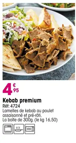 Croque Gel Kebab premium offre