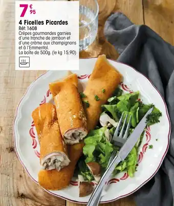 Croque Gel 4 Ficelles Picardes offre