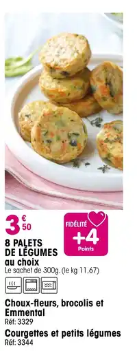 Croque Gel 8 palets de légumes offre
