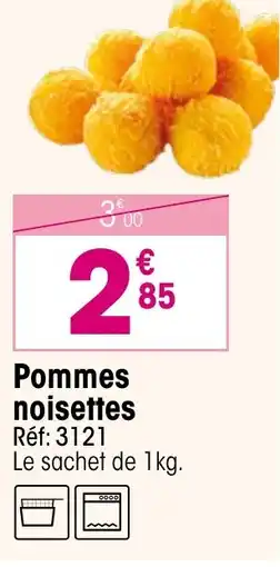 Croque Gel Pommes noisettes offre