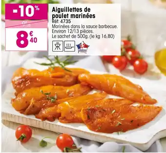 Croque Gel Aiguillettes de poulet marinées offre