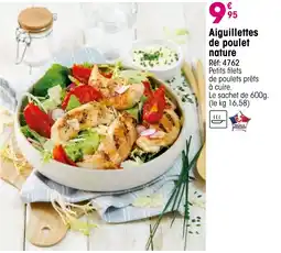 Croque Gel Aiguillettes de poulet nature offre