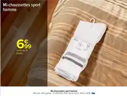 Carrefour Drive Tex - chaussettes sport homme offre
