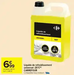 Carrefour Drive Carrefour - liquide de refroidissement universel offre