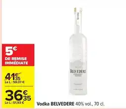 Carrefour Drive Belvédère - vodka offre