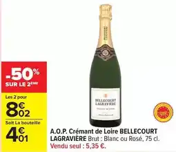 Carrefour Drive Brut - a.o.p. crémant de loire offre