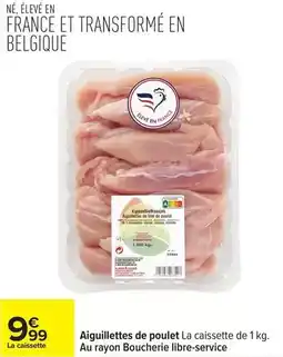 Carrefour Drive Aiguillettes de poulet offre