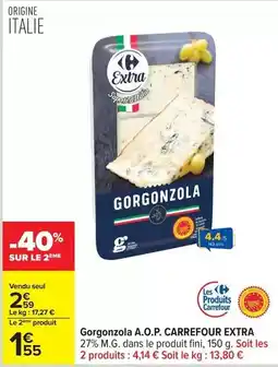 Carrefour Drive Carrefour - gorgonzola a.o.p offre