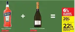 Carrefour Drive Aperol - vin mousseux de palette offre