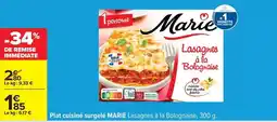 Carrefour Drive Marie - plat cuisiné surgelé offre