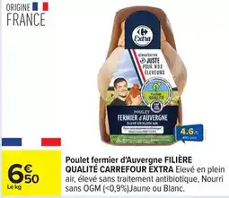 Carrefour Drive Carrefour - poulet fermier d'auvergne filière qualité offre