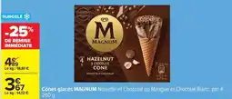 Carrefour Drive Magnum - côres glacés offre