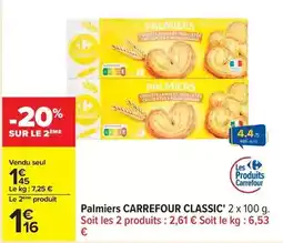 Carrefour Drive Carrefour - palmiers classic offre
