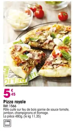 Croque Gel Pizza royale offre