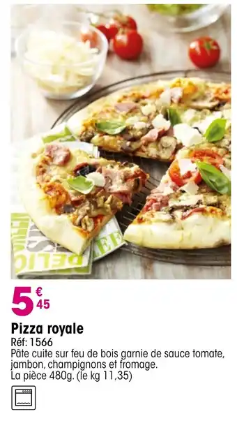 Croque Gel Pizza royale offre