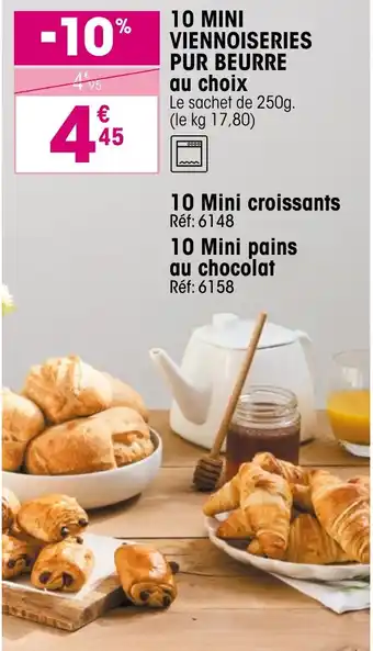 Croque Gel 10 mini viennoiseries pur beurre offre