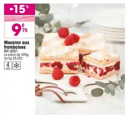 Croque Gel Macaron aux framboises offre