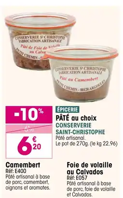 Croque Gel Foie de volaille au Calvados offre