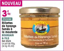 Croque Gel Rillettes de harengs fumés à la moutarde offre