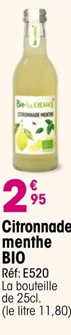 Croque Gel Citronnade menthe BIO offre