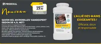 DomPro Savon gel microbilles 'handexpert' offre