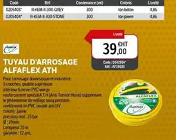 DomPro Tuyau d'arrosage alfaflex ath offre
