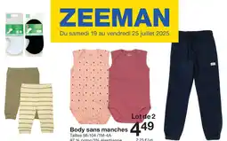 Zeeman Body sans manches offre