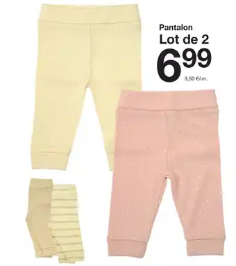 Zeeman Pantalon offre
