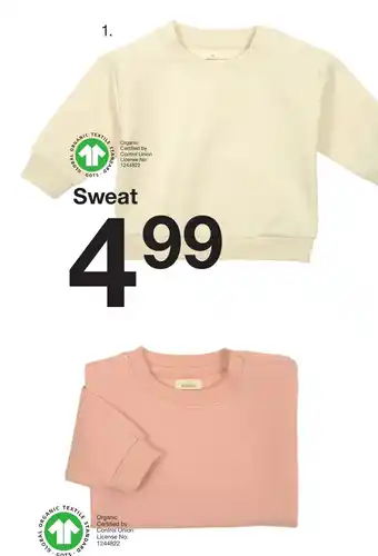 Zeeman Sweat offre