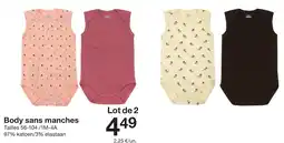 Zeeman Body sans manches offre