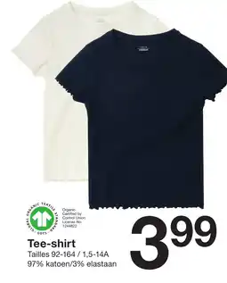 Zeeman Tee-shirt offre