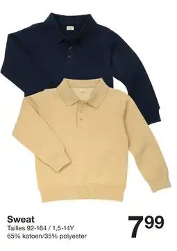 Zeeman Sweat offre
