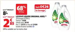 Auchan Supermarché Lessive liquide original ariel offre