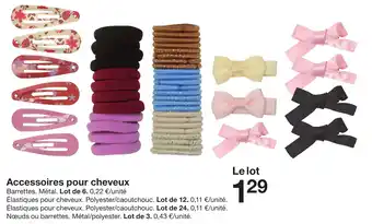 Zeeman Accessoires pour cheveux offre