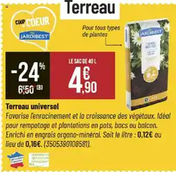 Bricorama Terreau universel offre